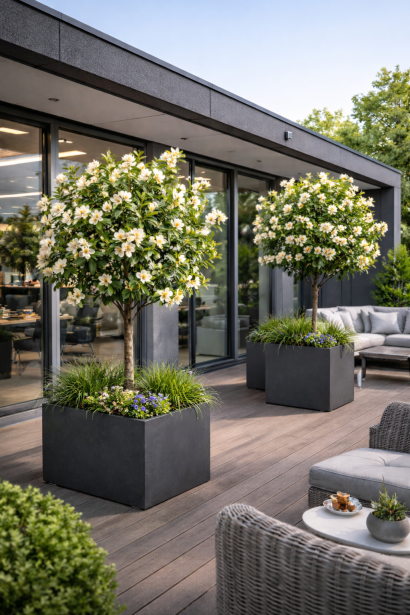 Магнолія левіфолія Гейлс Фейворіт на штамбі